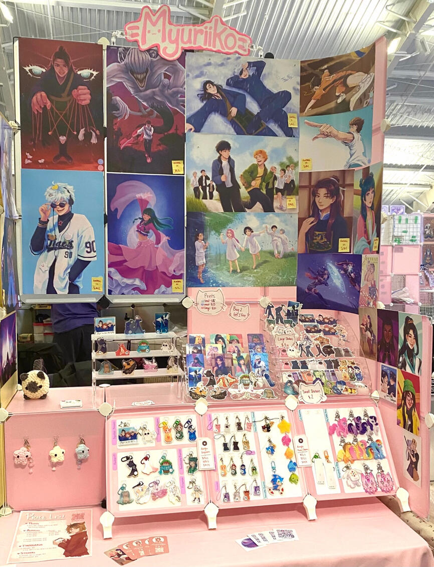 Half table (4ft) - Yeticon, June 2025