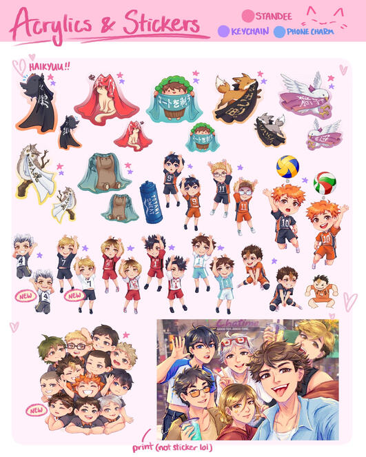 Acrylics and Stickers (HQ)